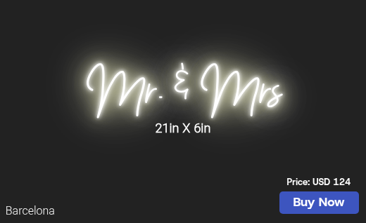 CUSTOM NEON SIGN FOR Melindaharris3382