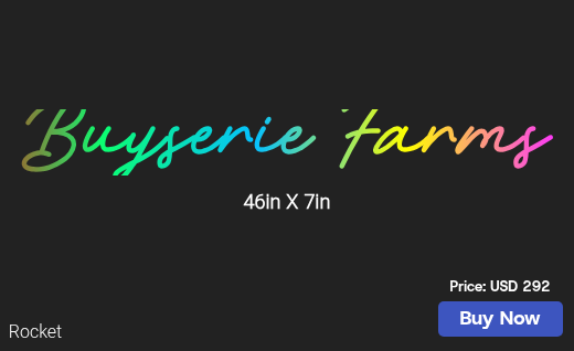 CUSTOM NEON SIGN FOR Gbuyserie