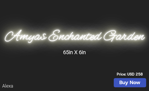 CUSTOM NEON SIGN FOR Aldensking