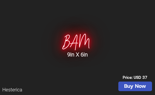 CUSTOM NEON SIGN FOR Cbbhage