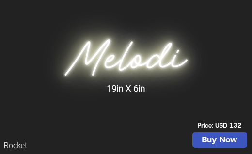 CUSTOM NEON SIGN FOR Raguilar2008