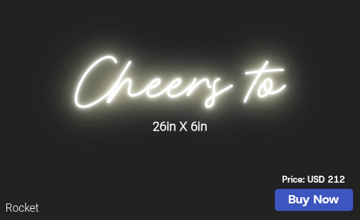 CUSTOM NEON SIGN FOR Perezt86