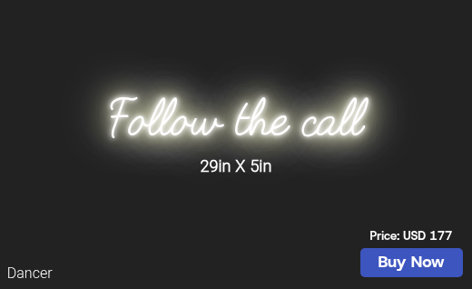CUSTOM NEON SIGN FOR Ejboyd11