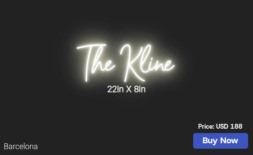 CUSTOM NEON SIGN FOR Shenakkine27