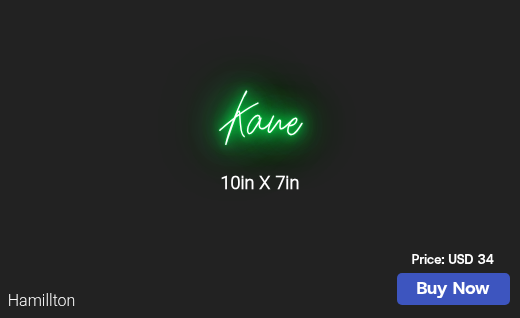 CUSTOM NEON SIGN FOR Laken Casey09