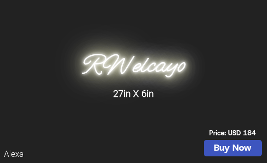 CUSTOM NEON SIGN FOR Irayo1908