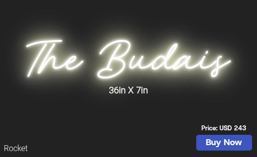 CUSTOM NEON SIGN FOR Deidreandjason1227