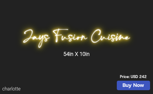 CUSTOM NEON SIGN FOR Jerriann41