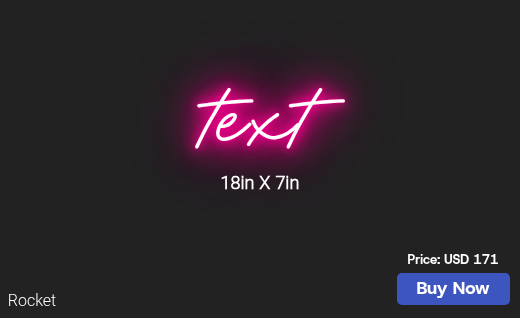 CUSTOM NEON SIGN FOR Usmanqbluecascade