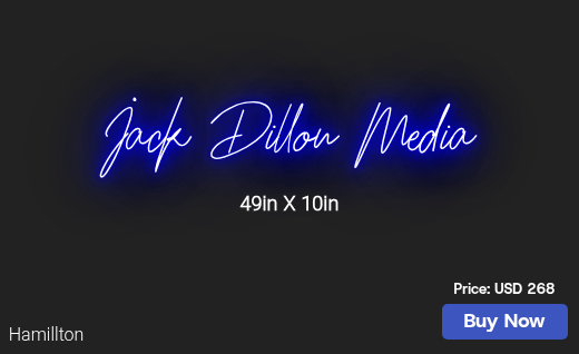 CUSTOM NEON SIGN FOR Jjcannaro