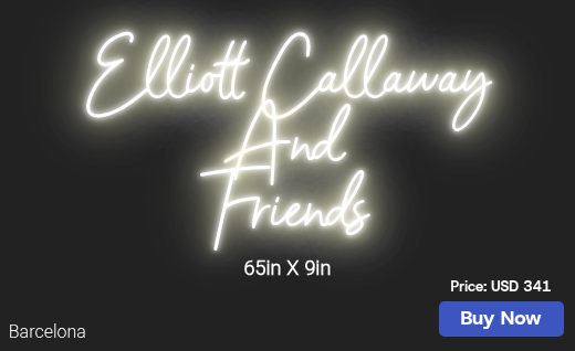CUSTOM NEON SIGN FOR Mwcall5