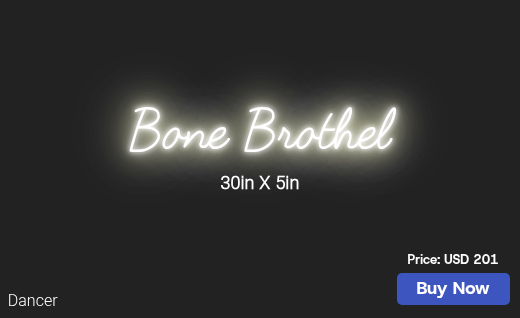 CUSTOM NEON SIGN FOR Busyyyybe