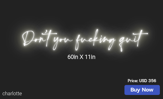 CUSTOM NEON SIGN FOR Jaydevorce