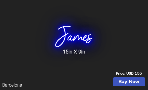 CUSTOM NEON SIGN FOR Codyjswiney
