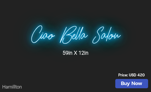 CUSTOM NEON SIGN FOR Paige4style