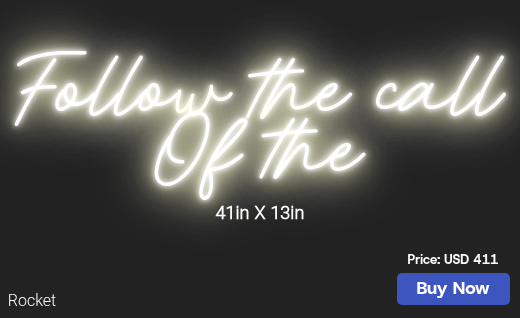 CUSTOM NEON SIGN FOR Ejboyd11