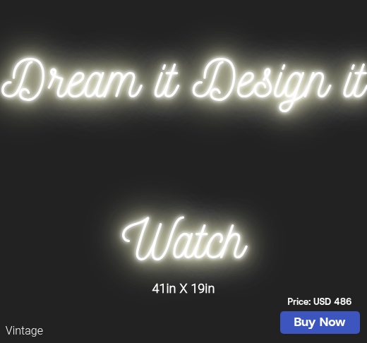 CUSTOM NEON SIGN FOR Khizra Farrukh