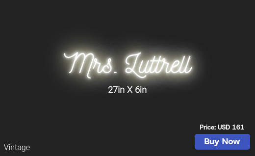 CUSTOM NEON SIGN FOR Office