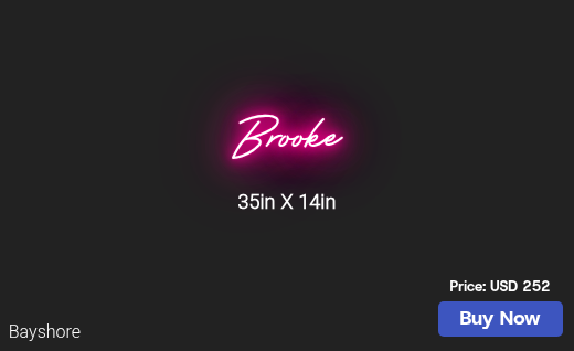 CUSTOM NEON SIGN FOR Dhiannon55