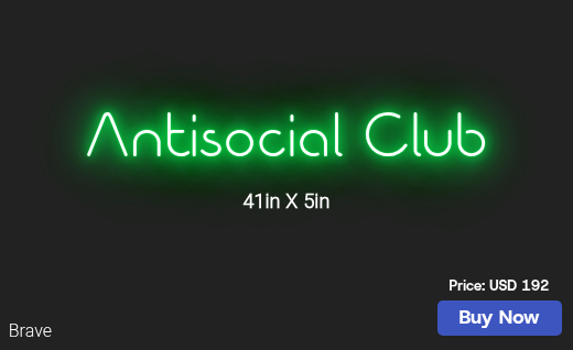 CUSTOM NEON SIGN FOR Popocop22