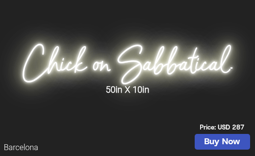 CUSTOM NEON SIGN FOR Mariazazakass