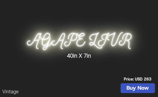 CUSTOM NEON SIGN FOR Lisalivewire79