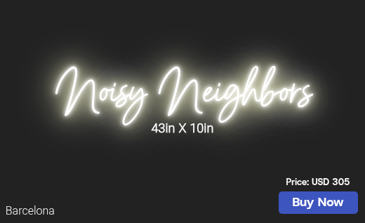 CUSTOM NEON SIGN FOR Jsalah22