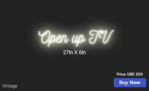 CUSTOM NEON SIGN FOR Rachaelcostrom