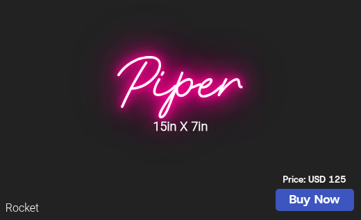 CUSTOM NEON SIGN FOR Vidrinetammy6570