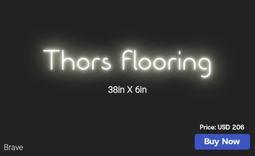 CUSTOM NEON SIGN FOR Thorsherman1