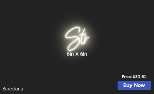 CUSTOM NEON SIGN FOR Etharp7