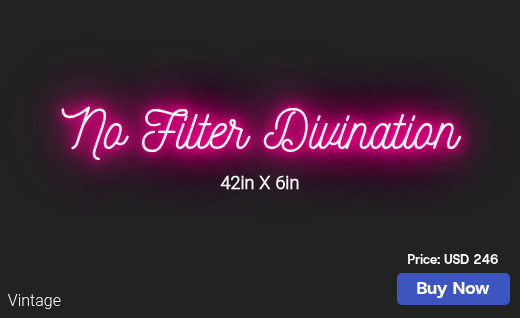 CUSTOM NEON SIGN FOR Izenag28