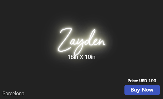 CUSTOM NEON SIGN FOR Biiggdaddyz