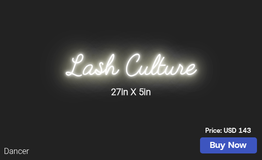 CUSTOM NEON SIGN FOR Klc728