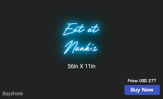 CUSTOM NEON SIGN FOR Danielnank