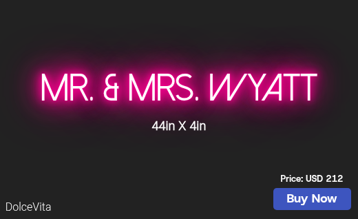 CUSTOM NEON SIGN FOR Tracitheteacher