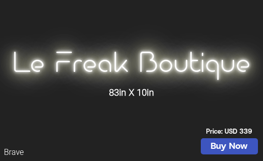 CUSTOM NEON SIGN FOR Ybtess