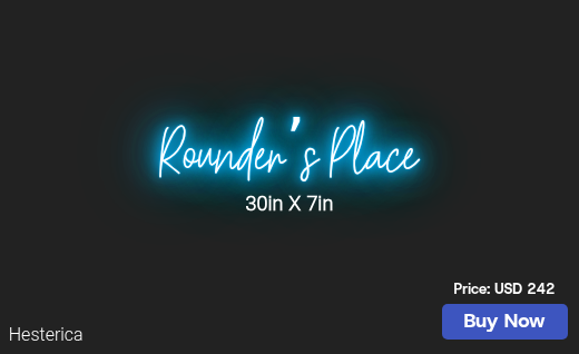 CUSTOM NEON SIGN FOR Ejr6491