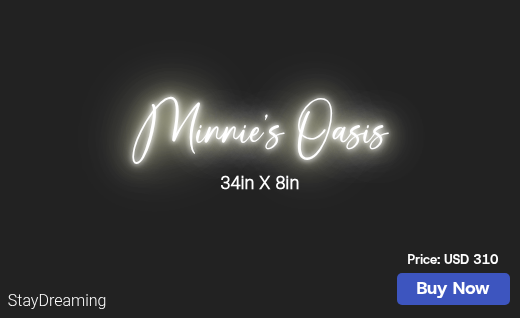 CUSTOM NEON SIGN FOR Mbanda1189