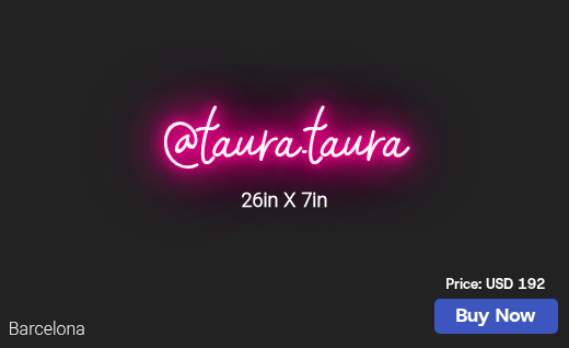 CUSTOM NEON SIGN FOR Zackofallfades