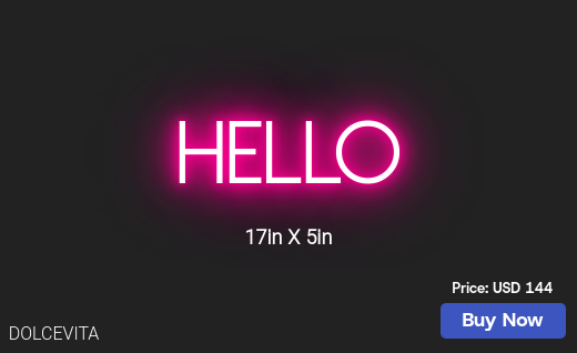 CUSTOM NEON SIGN FOR Khizra Farrukh