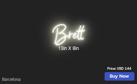 CUSTOM NEON SIGN FOR Amydaily5