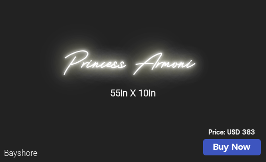 CUSTOM NEON SIGN FOR Laneaa98