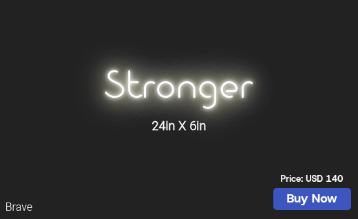 CUSTOM NEON SIGN FOR Etharp7
