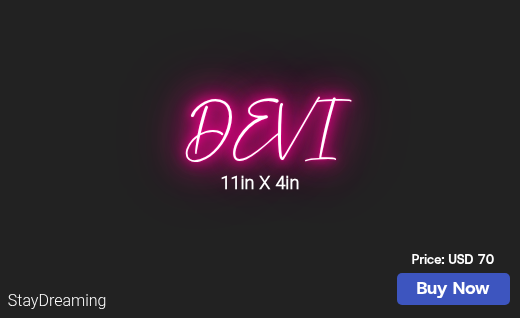 CUSTOM NEON SIGN FOR Bexum07
