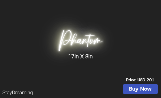 CUSTOM NEON SIGN FOR Dchap26