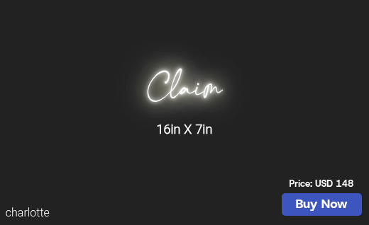 CUSTOM NEON SIGN FOR Andrei Lapusan2006