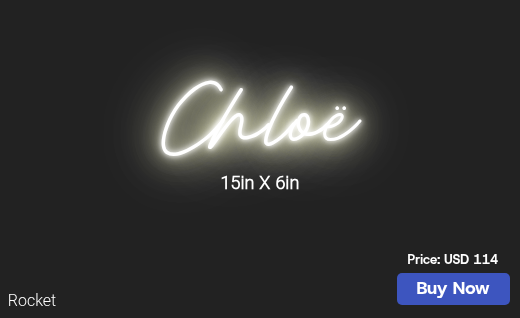 CUSTOM NEON SIGN FOR Piinkluc