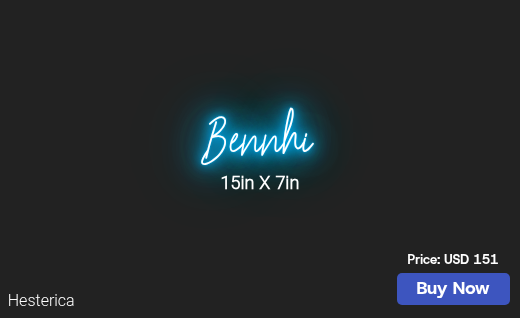 CUSTOM NEON SIGN FOR Nhiluu6164
