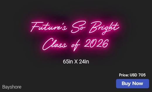 CUSTOM NEON SIGN FOR Fcampbell921